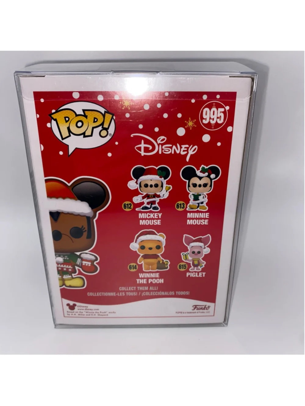 Funko Pop! Disney Gingerbread Minnie Mouse Figure 995 Limited Edition Holiday